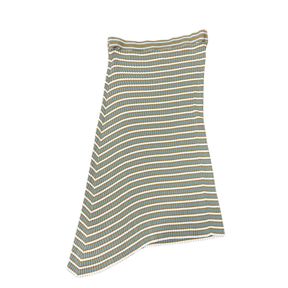 Club Monaco Ribbed, Stripe Skirt